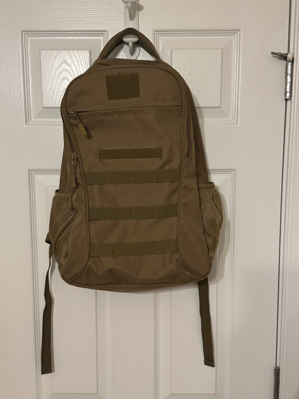 Source Unknown Brown Tactical Backpack